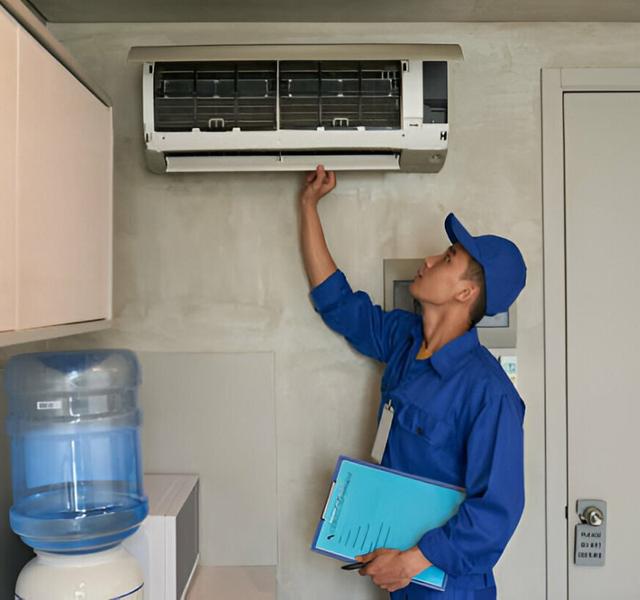 Las Vegas HVAC technician portrait